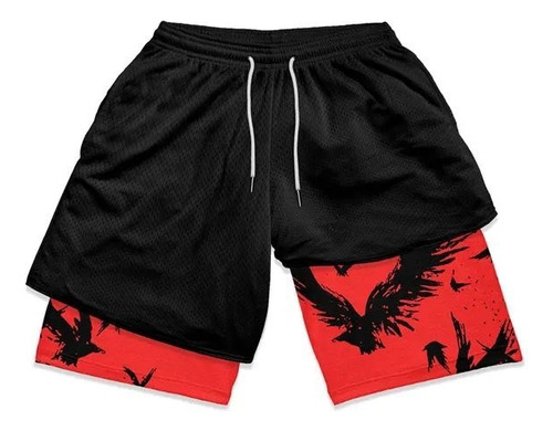 3d Digital Printing Dragon Ball Double Layer Beach Pants