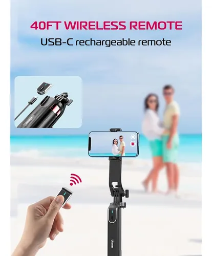 Ulanzi Ma09 Trípode De Teléfono Extensible, 71 Selfie Stick