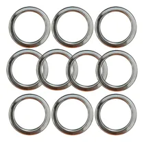 Comprar 10 Argolas Inox Chatas N°22 Para Traia Arreio + Frete Gratis
