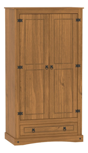 Ropero 2 Puertas Placard Madera Dormitorio 1607 Lcm