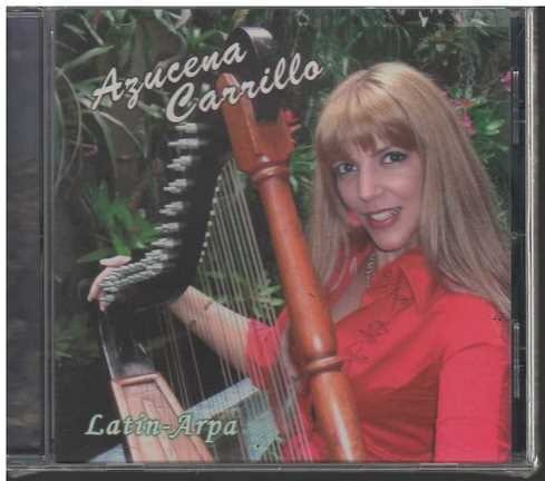 Cd - Azucena Carrillo / Latin-arpa - Original Y Sellado