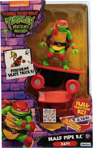 Funrise Tmnt Mutant Mayhem Tortugas Ninja Half Pipe Rc