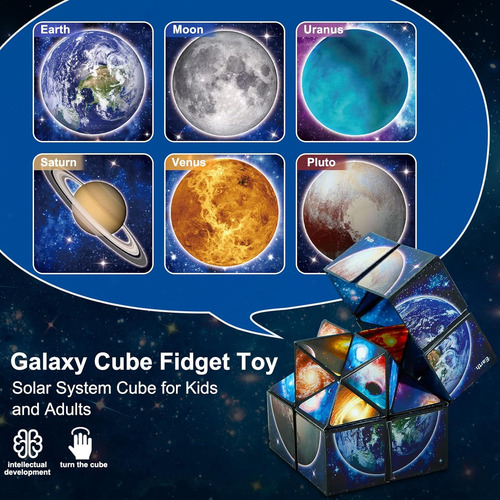 Star Cube Magic Cube Set, 2 En 1 Yoshimoto Cube Para Niños Y