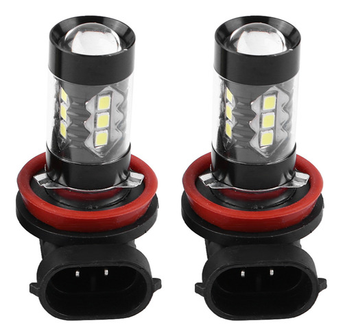 Faros Led Neblineros H11 H8 De 12v-24v 80w Para Auto, 2 Pzas