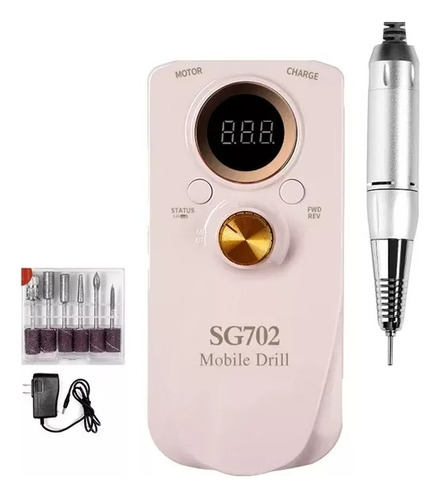 Drill Pulidor Sg702 Original Inalambrico Portatil Colorrosa 