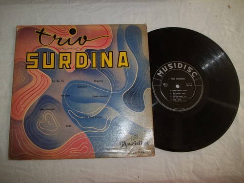 Vinil Lp - Trio Surdina - Canto Karabali - Cow Cow Boogie