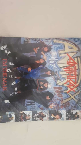 Ep Anthrax ( I Am The Man ) 1988 Made In Brasil