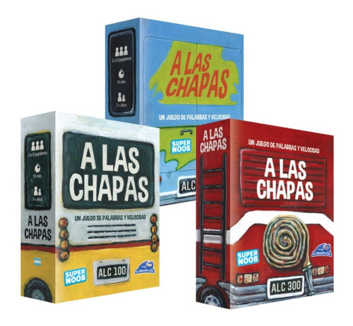 A Las Chapas Juego De Cartas Palabra Rapido Previa Familiar