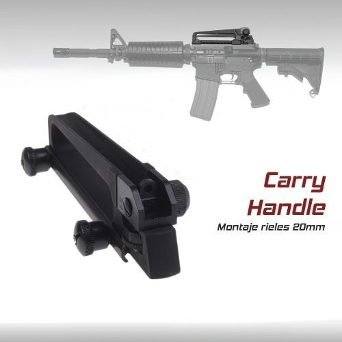 Imagen 5 de 8 de Asa De Transporte Carry Handle Para Ar15 M4 M16 Ak47