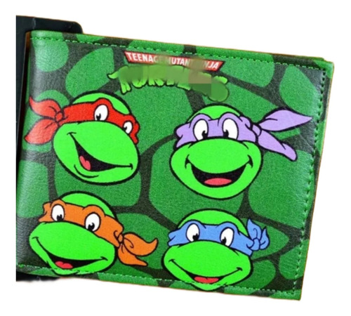 Tmnt - Cartera Las Tortugas Ninja Turtle Power Retro 01