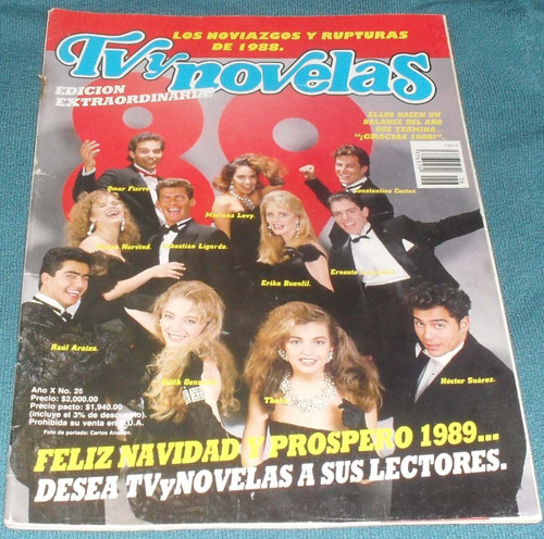 Revista Tv Y Novelas Thalia Lucia Mendez Enmanuel (Usado)
