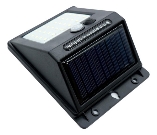 Luminária Solar Sensor De Presença Balizador 20 Leds