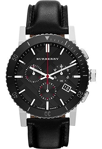 Burberry Mens Del Acero Inoxidable Del Reloj Bu9382.