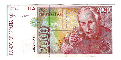 España - Billete 2000 Pesetas 1992 - 4w4783648