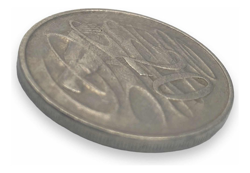 Antigua Moneda 20 Centavos País De Oceanía Australia 1967 (Usado)