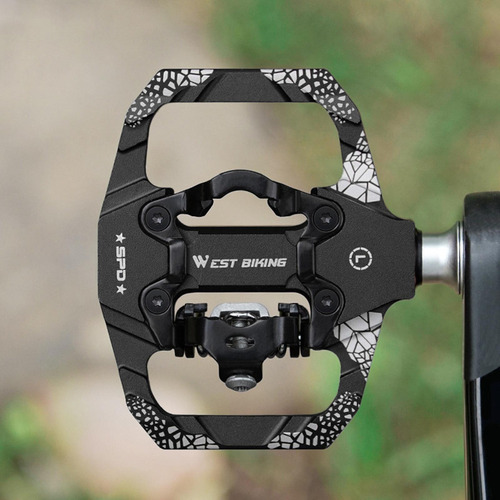 Pedales De Mtb, 9/16'' Aluminio For Spd Pedal Automático S