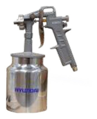Imagen 1 de 4 de Pistola P/pintar De Gravedad Hyundai Hypp1700 .