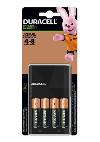 Cargador 4 Baterias Aa + 4 Aa + 8 Aaa Duracell