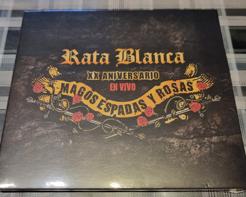 Rata Blanca -magos Espadas Y Rosas  Vivo Aniv - Cd New Sel 