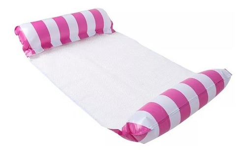 Imagem 2 de 3 de Kit Família 4 Boia Rede Descanso Inflável Piscina Flutuante