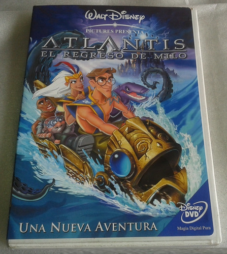 Atlantis El Regreso De Milo Dvd