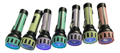 Linterna De Mano Genérica Led Multicolor Portátil 16 Pzs
