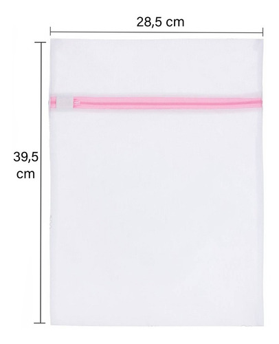 Imagen 3 de 8 de Bolsa Red Para Ropa Interior Lavarropa 30x40 D+m Bazar