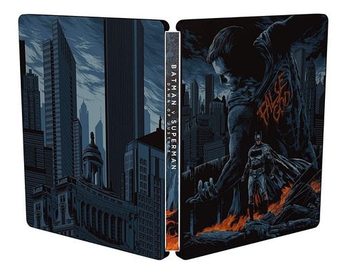 Blu Ray Steelbook Batman Vs Superman - Legendado. Lacrado