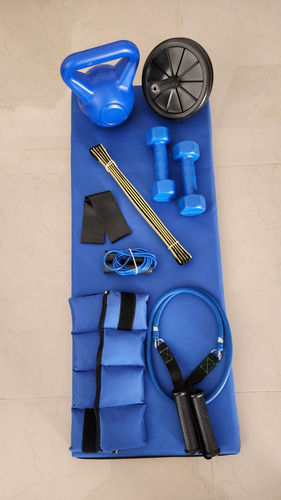 Kit Entrenamiento Funcional N1, Fitness. Casa Azul