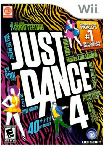 Just Dance 4 ! Original Nintendo Wii Con Libro Black Friday