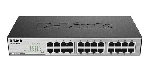 [ ] Switch 24 Puertos 10/100 Des-1024d Dlink