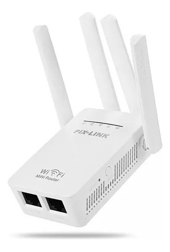 Amplificador Señal Internet Wifi 4 Antenas Rompemuros Mejora