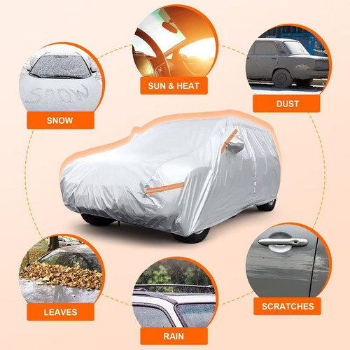 Funda Impermeable Para Automóvil Giant Panda Honda Hrv 2023- Color