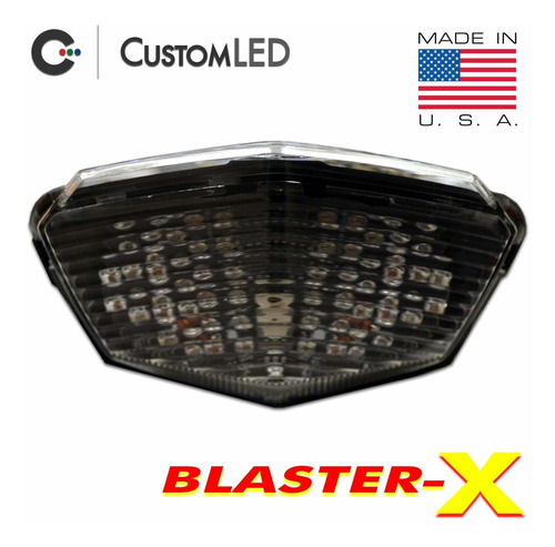 2008 2012 kawasaki Ninja 250r Blaster-x Led Integrado Tail L