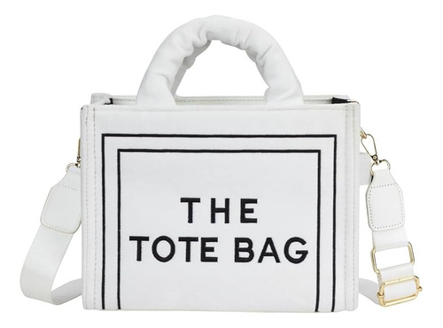 Bolso Bandolera Parq Mujer Moda Gamuza Color Blanco