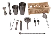 Comprar Set De Cocteleras De Acero Inoxidable Bartender Kit