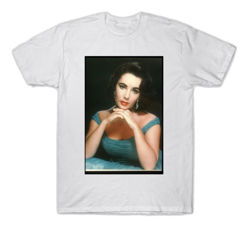 Playera Unisex Elizabeth Rosemond Taylor Cine Teatro Hollywo