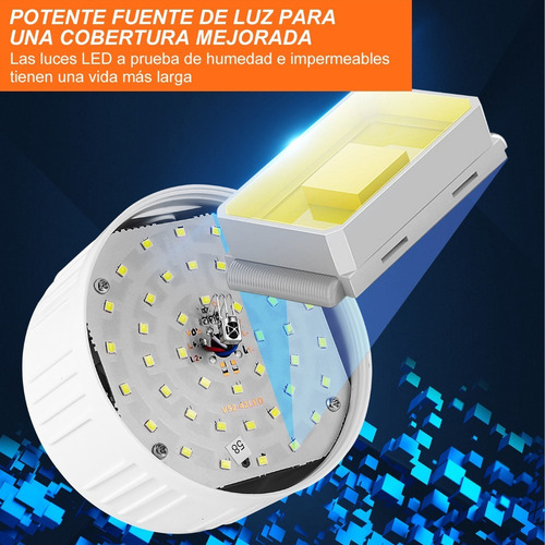 Luz De Emergencia Solar Recargable Usb For Campamento