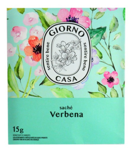 Sachê Perfumado Giorno Verbena 15g