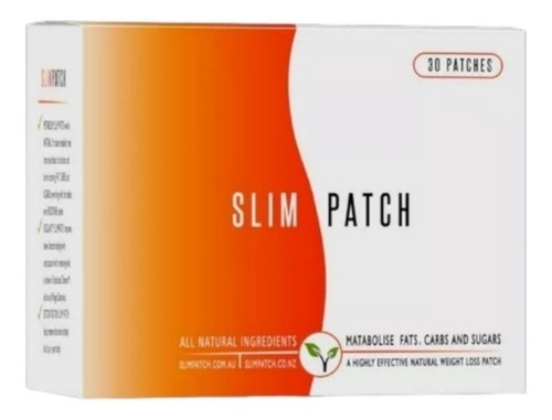 30pc Parches Slim Patch Parches De Ombligo Con Caja Original