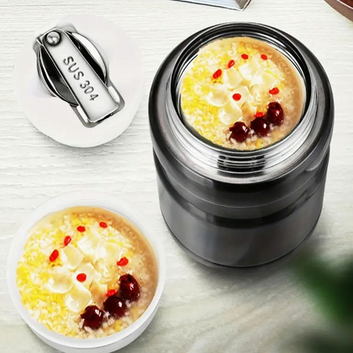 Termo Alimentos Sopas Caldos 750ml Frio Caliente