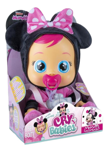 Boneca Cry Babies Minnie Chora D/ Verdade Multikids - Br1420