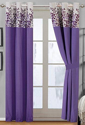 Edredon 7 Pieza Color Morado Gris Lila