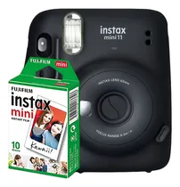 Comprar Cámara instantánea Fujifilm Instax Kit Mini de 11 + 10 películas, grafito
