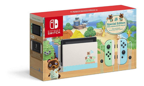 Consola Nintendo Switch Edicion Animal Crossing Nueva