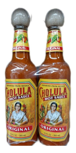 2x Cholula Hot Sauce Original Imported / Mexico Salsa Picosa