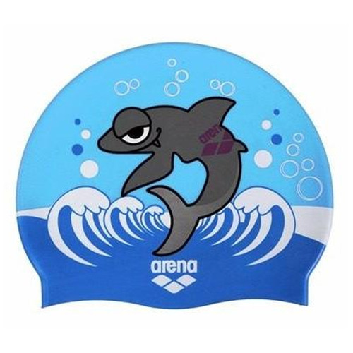 Gorra Arena De Natación Niño Niña Peces Pez Piscina Silicona