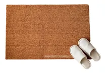 Comprar Felpudo Para Entrada Hogar De Coco Natural Y Goma 40x60 Cm Color Marrón Diseño De La Tela Coco Y Goma