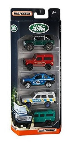 Matchbox 2017 Land Rover 164 Scaled 5pack