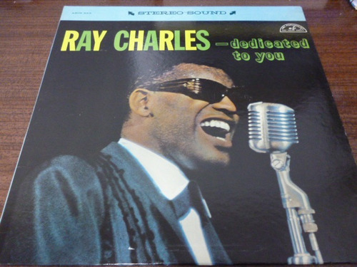 Ray Charles Dedicated To You Vinilo Usa Primera Edic Jcd055